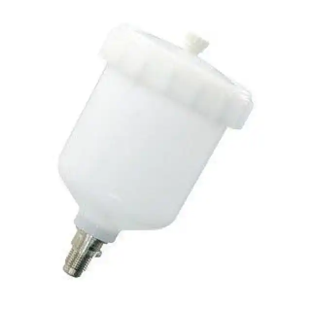 SATA サタ 125443 QCC プラスチックカップ 125mL リッド付き (ミニジェット4・ミニジェット3000B用）