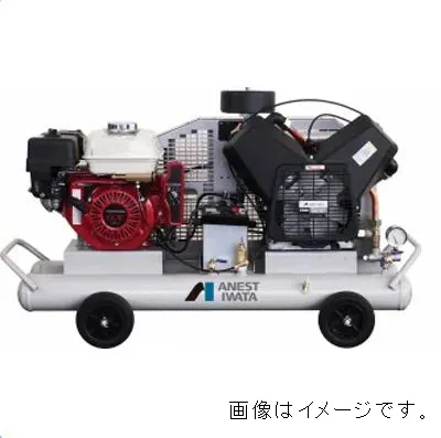 アネスト岩田 エンジン駆動コンプレッサー PLUE15C-10 の商品画像です
