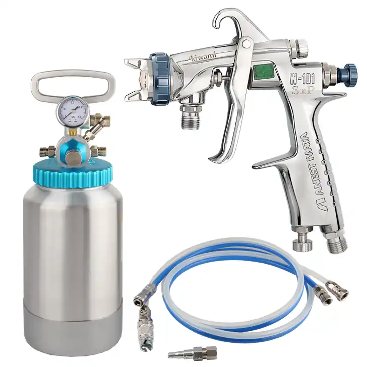 アネスト岩田 塗料加圧タンク水系塗料用（自動攪拌式）６０Ｌ PT-60DMW アネスト岩田 極みW101-148BS&PC-18D加圧コンテナー＆塗料用カプラジョイントホースユニット販売中-塗装機器と塗料の販売 プロホンポ