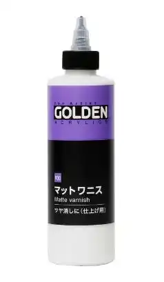 31187 GOLDEN アクリリックス 30マット ワニス 230mL