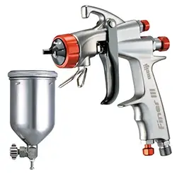 セール中! 明治機械製作所 重力式スプレーガン FINER III  ファイナー3 口径1.4mm FINER3 の商品画像です