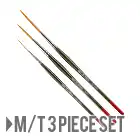 マックブラシ MackBrush Tidwell brushes The new 3 piece paint brush set の商品画像です
