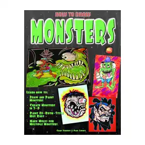 35874 HOW TO DRAW MONSTERS BY TIMOTHY REMUS