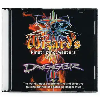 DVD Wizard's Pinstriping Masters Dagger-Update Version 
