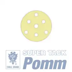 コバックス スーパータック マジック式ＰＯＭＭ φ125mm P-3(穴あり) 100枚入り