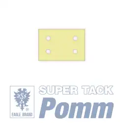 コバックス スーパータック マジック式ＰＯＭＭ 75mm×110mm P-1(穴あり) 100枚入り の商品画像です