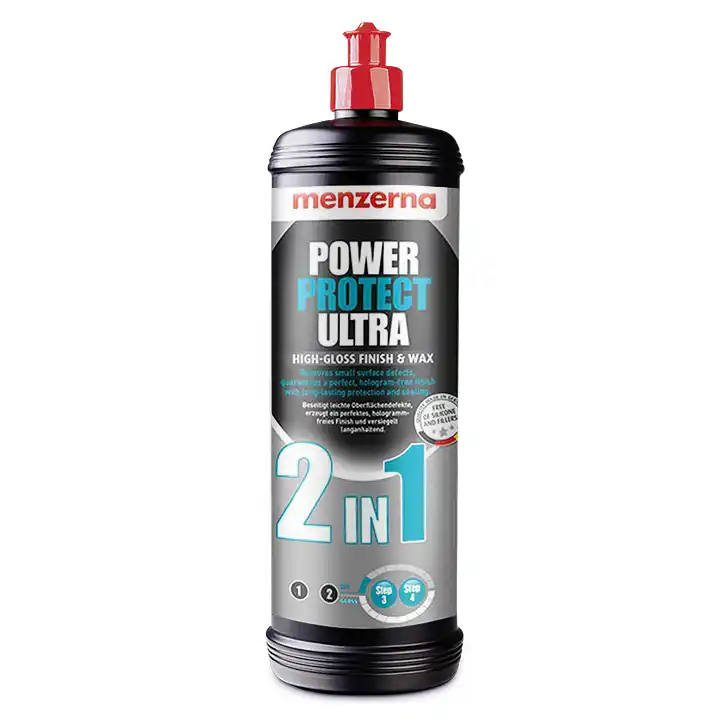 menzerna メンツェルナ コンパウンド Power Protect Ultra PPU 2in1 ハイグロス フィニッシュ＆ワックス 内容量1L の商品画像です