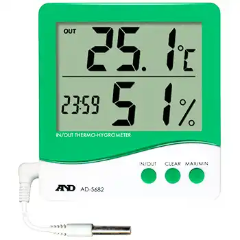 Ａ＆Ｄ エー・アンド・デイ デジタル温度・湿度計 AD-5682 の商品画像です