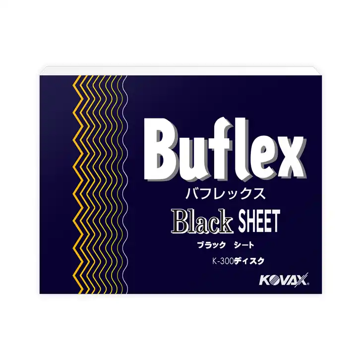 コバックス バフレックス ブラック 水研ぎ用 K3000 シート (70×114mm) 100枚入