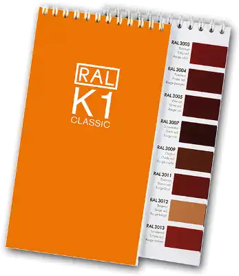 RAL K-1 色見本帖 光沢版 210色