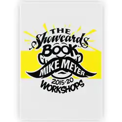 マックブラシ MackBrush The Showcards Book by Mike Meyer-Workshops 2015-2020