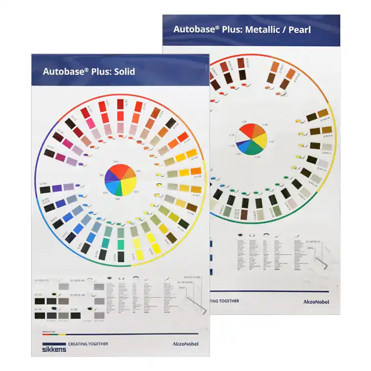 シッケンズ Sikkens カラーカード オートベースプラス (ラミネート版)販売中-塗装機器と塗料の販売 プロホンポ