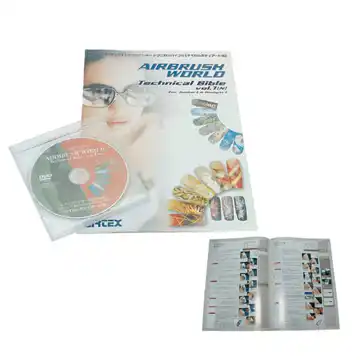 442001 エアテックス HOWTO エアブラシテクニカルバイブル ＤＶＤ ネール・ボディーアート編 Vol-1 HTB-ND01