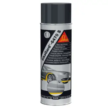 Sikagard シーカガード Stone chip protection ストーンチップガード 6470S 黒色 内容量500mL の商品画像です