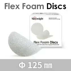 Sunmight サンマイト フレックスフォームディスク 125mm径 マルチホール スポンジ付きマジック シリーズ