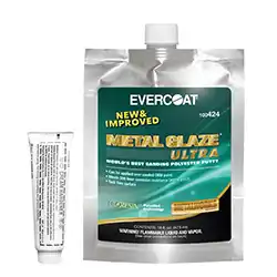 EVERCOAT エバーコート 100424 METAL GLAZE ULTRA ２液型仕上げパテ メタルグレイズウルトラ 内容量473mL 硬化剤セット