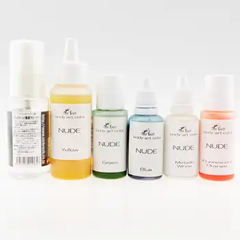 ☆アウトレット品☆ Airtex エアテックス ボディーアート用塗料 NUDEシリーズ 組合せセット Nr01 の商品画像です
