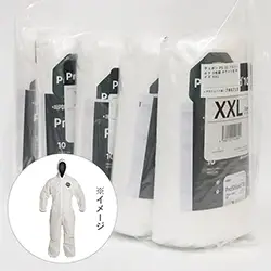 ☆アウトレット品☆ デュポン プロシールド PS-10 防護服 5枚組 ホワイト色 サイズ XXL の商品画像です