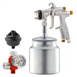 DeVILBISS デビルビス JCK 吸上式 小型スプレーガン カップセット +