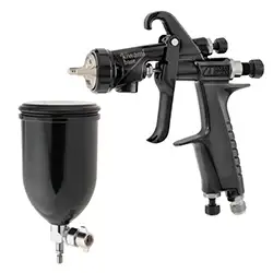 アネスト岩田 重力式スプレーガン KIWAMI キワミシリーズ 99th Anniv SPECIAL ED. ALL BLACK DESIGN の商品画像です