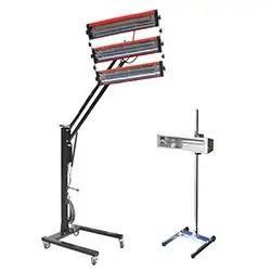 セール中! 数量限定 カーボンヒーター Aコース 200V電源3灯式 KRX800-3B3H-Hi + 100V電源１灯式 VC600MK-1B1H の商品画像です