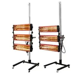 セール中! 数量限定 カーボンヒーター Cコース 600バンク3灯式 KRB600-3B3H + 800バンク3灯式 KRB800-3B3H の商品画像です