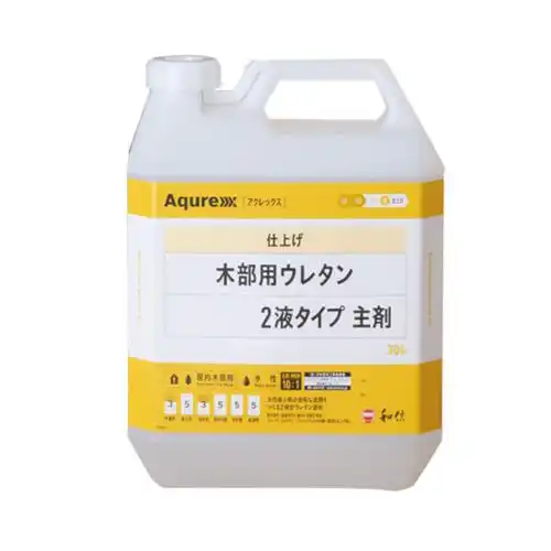 和信化学 アクレックス 木質フロア用 ウレタン クリヤー ２液タイプ用 グロス (艶有り)