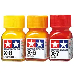 700106 タミヤカラー エナメル塗料 (光沢) X 6 オレンジ 10mL