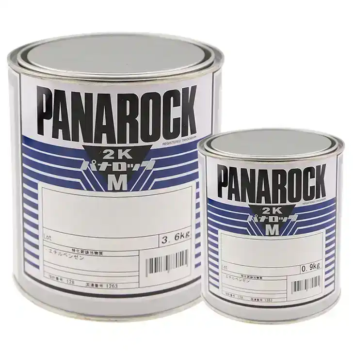 Rock ロックペイント 2液型超速乾アクリルウレタン樹脂塗料 パナロックマルス２Ｋ 088ライン エロー系原色 の商品画像です