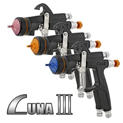 DeVILBISS デビルビス LUNA3 重力式 ハンドスプレーガン シリーズ の商品画像です