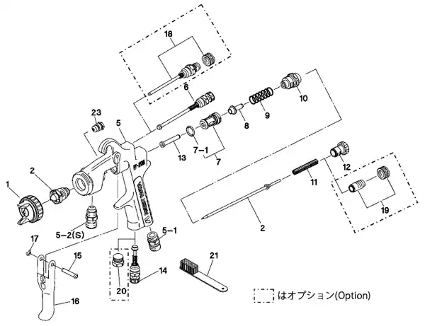 アネスト岩田 Ｗ−２００−１２２Ｐ 部品