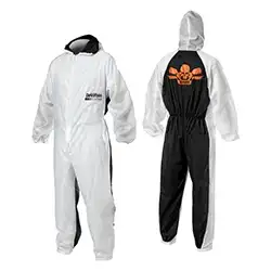 セール中! DeVILBISS デビルビス USAスプレースーツ 帯電防止 防じん塗装服 制電性ペイントスーツ の商品画像です
