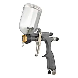 DeVILBISS デビルビス グレーブラック特別色 DEMI2 重力式 ハンドスプレーガン カップセット シリーズ の商品画像です